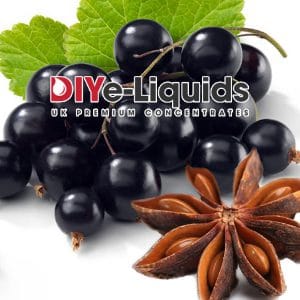 Blackcurrant Aniseed Menthol Flavour E Liquid Concentrate