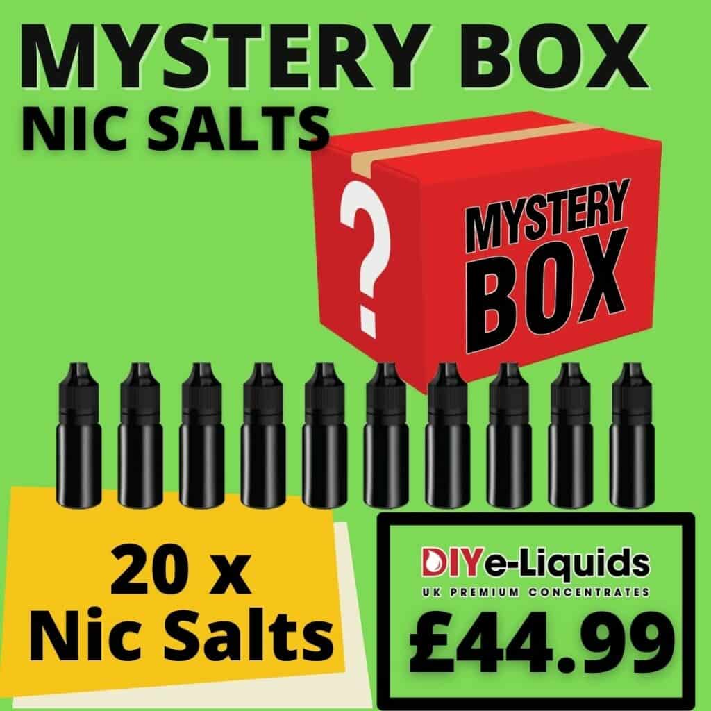 Disposable Vape Mystery Box 10 Vapes Pack DIY eLiquids