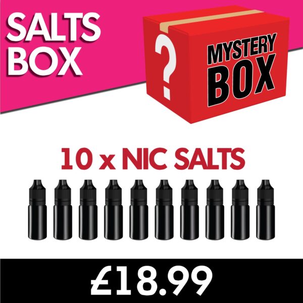 SALTS BOX - 10 x 10ml Nic Salts Mystery Box