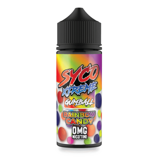 Rainbow Candy Shortfill 100ml E-Liquid by SYCO Xtreme