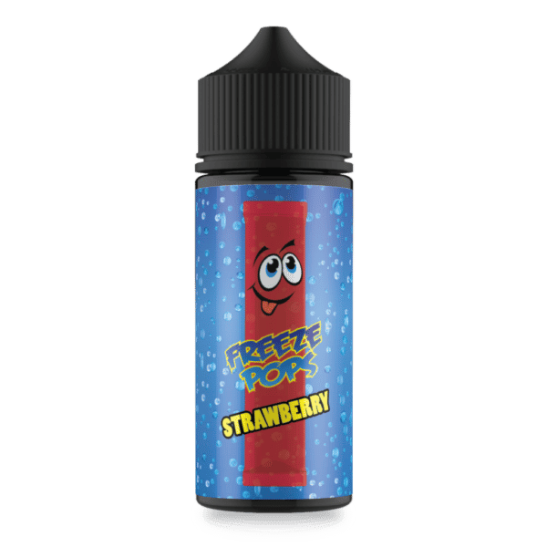 Freeze Pops-Strawberry Ice Pop Shortfill E-Liquid 100ml