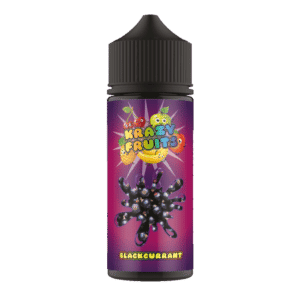 Blackcurrant Shortfill E-Liquid 100ml by Krazy Fruits