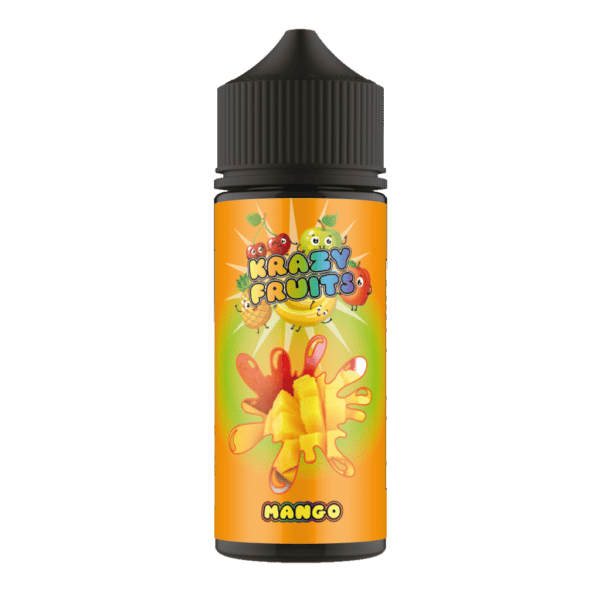 Mango Shortfill E-Liquid 100ml by Krazy Fruits