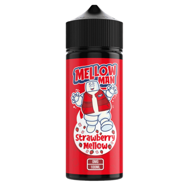 Strawberry Marshmallow Shortfill E-Liquid by Mellow Man
