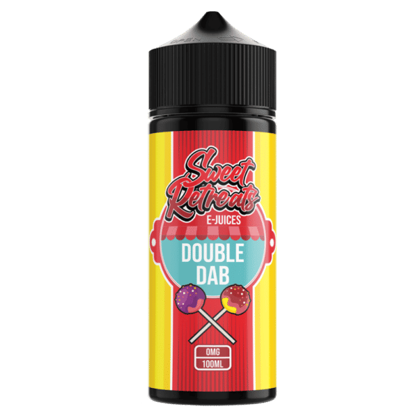 Double Dab Cherry Sherbet Shortfill E-Liquid 100ml by Sweet Retreats