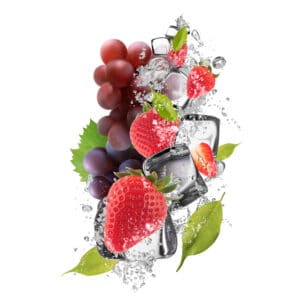 Grape and Strawberry Ice Flavour E Liquid Concentrate