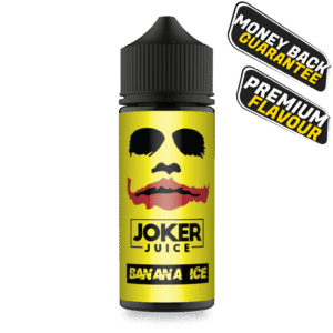 Banana Ice 50vg/50pg E-Liquid 100ml By Joker Juice