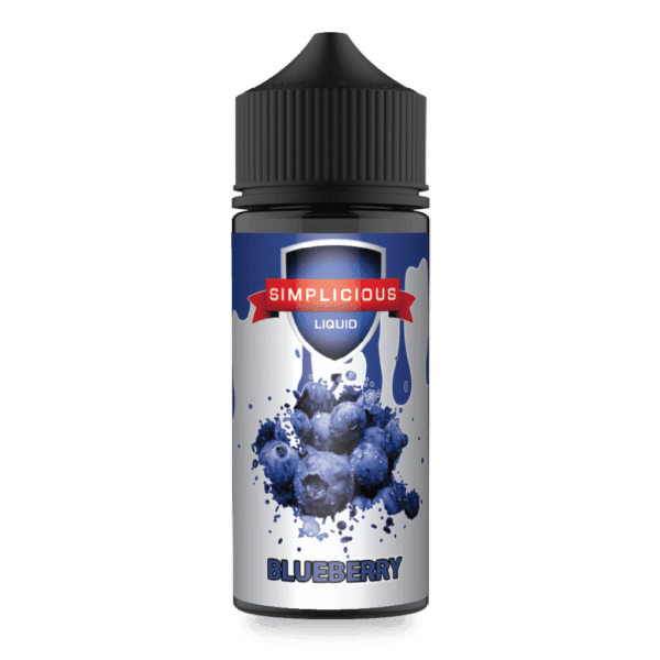 Blueberry 100ml Shortfill E-Liquid by Simplicious