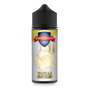 Vanilla Custard 100ml Shortfill E-Liquid by Simplicious