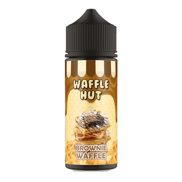 Brownie Waffle Ice Cream Shortfill E-Liquid 100ml by Waffle Hut