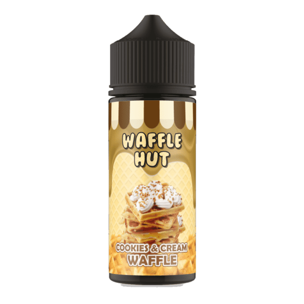 Cookies & Cream Ice Cream Shortfill E-Liquid 100ml by Waffle Hut