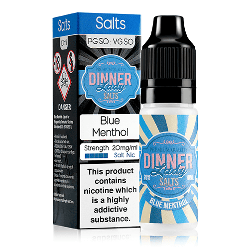 Blue Menthol Nic Salt by Dinner Lady