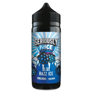 Blue Razz Ice 100ml E-Liquid by Seriously Nice