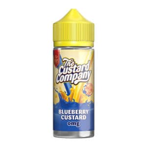 Blueberry Custard Shortfill E-Liquid 100ml by The Custard Company