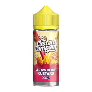 Strawberry Custard Shortfill E-Liquid 100ml by The Custard Company