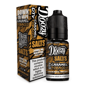 Caramel Tobacco Nic Salts E-Liquid By Doozy