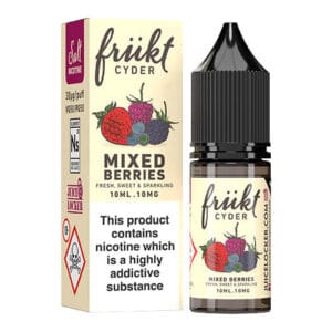 Mixed Berries Nic Salt E-Liquid by Frukt Cyder