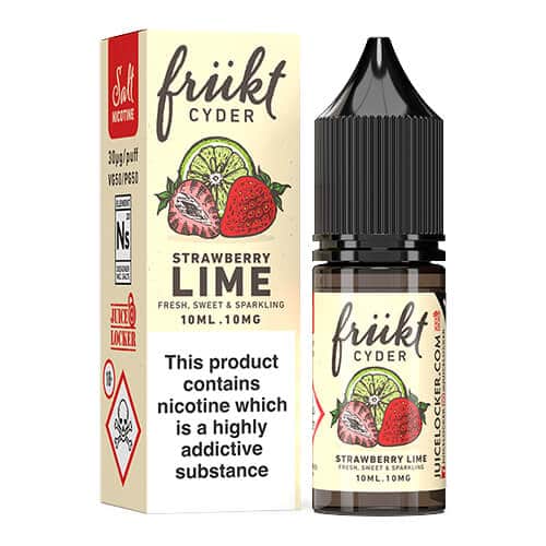 Strawberry Lime Nic Salt E-Liquid by Frukt Cyder