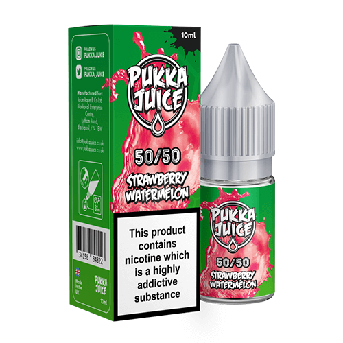 Strawberry Watermelon10ml E-Liquid By Pukka Juice