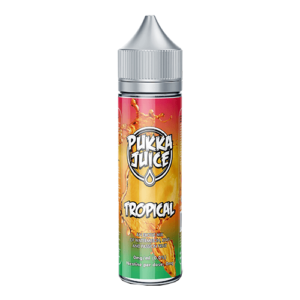 Tropical 50ml Shortfill E-Liquid by Pukka Juice