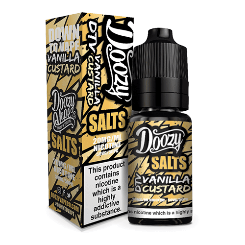 Vanilla Custard Nic Salts E-Liquid By Doozy