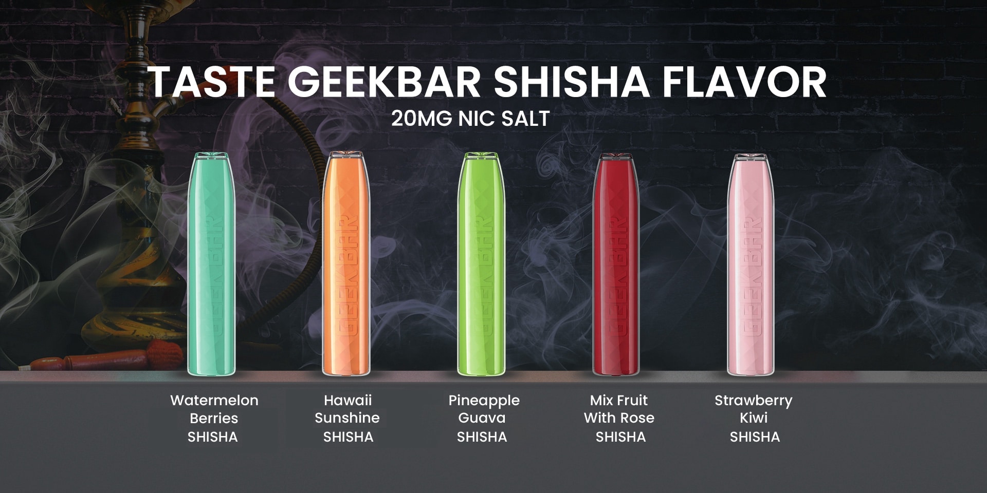 GEEK BAR Disposable Vape Kit shisha