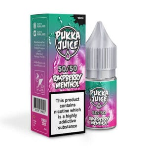 Raspberry Menthol 10ml E-Liquid By Pukka Juice