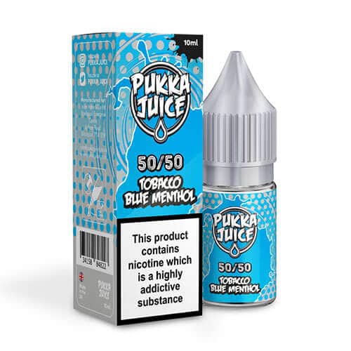 Tobacco Blue Menthol 10ml E-Liquid By Pukka Juice