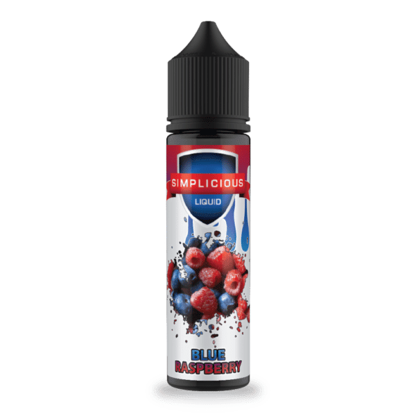 Blue Raspberry 50ml Shortfill E-Liquid by Simplicious