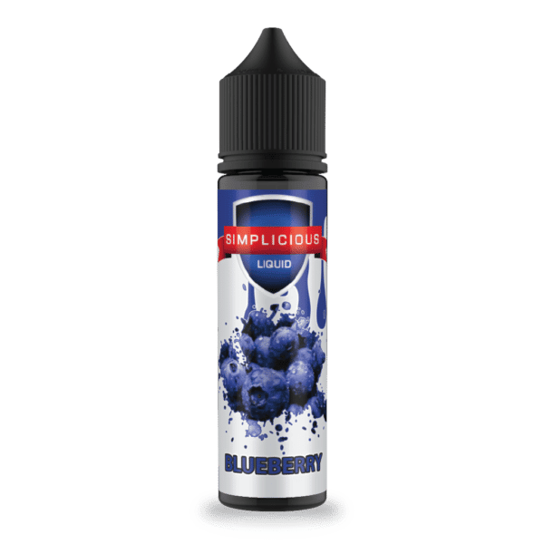 Blueberry 50ml Shortfill E-Liquid by Simplicious