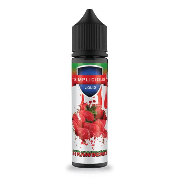 Strawberry 50ml Shortfill E-Liquid by Simplicious