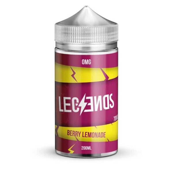 Berry Lemonade 200ml Shortfill E-Liquid By Legends