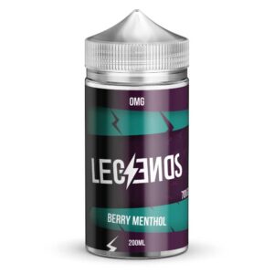 Berry Menthol 200ml Shortfill E-Liquid By Legends
