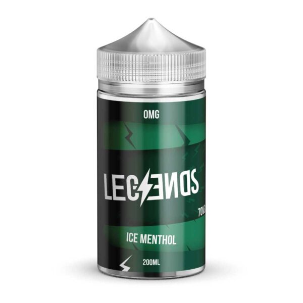 Ice Menthol 200ml Shortfill E-Liquid By Legends