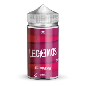 Mixed Berries 200ml Shortfill E-Liquid By Legends