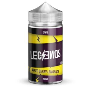 Mixed Berry Lemonade 200ml Shortfill E-Liquid By Legends