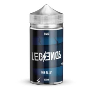 Mr Blue 200ml Shortfill E-Liquid By Legends