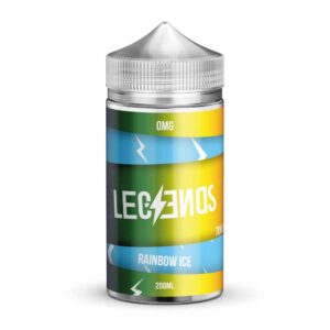 Rainbow Ice 200ml Shortfill E-Liquid By Legends