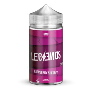 Raspberry Sherbet 200ml Shortfill E-Liquid By Legends
