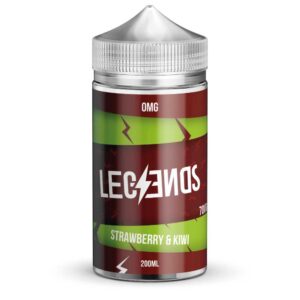 Strawberry Kiwi 200ml Shortfill E-Liquid By Legends