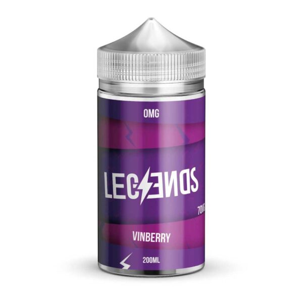 Vinberry 200ml Shortfill E-Liquid By Legends