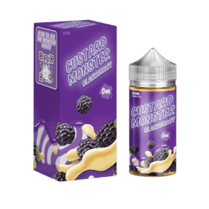 Blackberry Custard Shortfill E-Liquid 100ml by Jam Monster