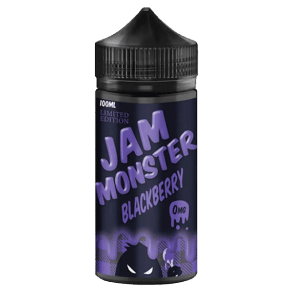 Blackberry Jam Shortfill E-Liquid 100ml by Jam Monster