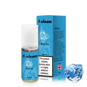 Blue Ice 10ml E-Liquid By A Steam BOX of 10