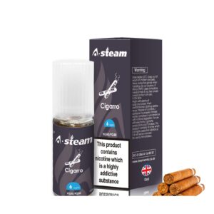 Cigarro 10ml E-Liquid By A Steam BOX of 10