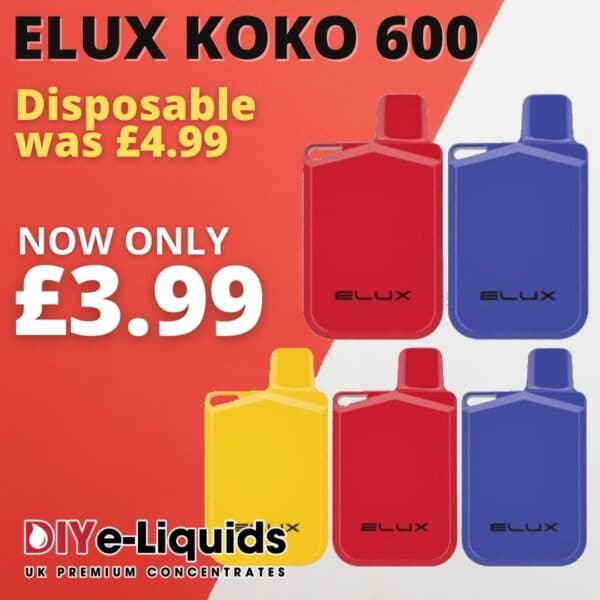 Elux Koko 600 Disposable Vape Bar