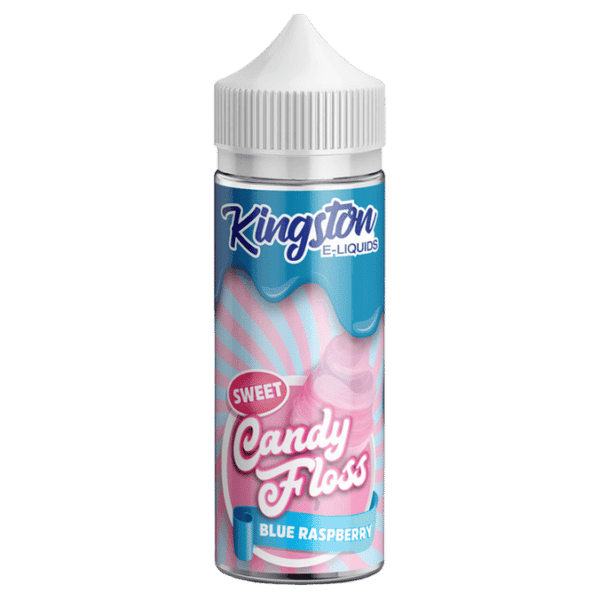 Floss Candy Blue Raspberry 100ml Shortfill E Liquid By kingston