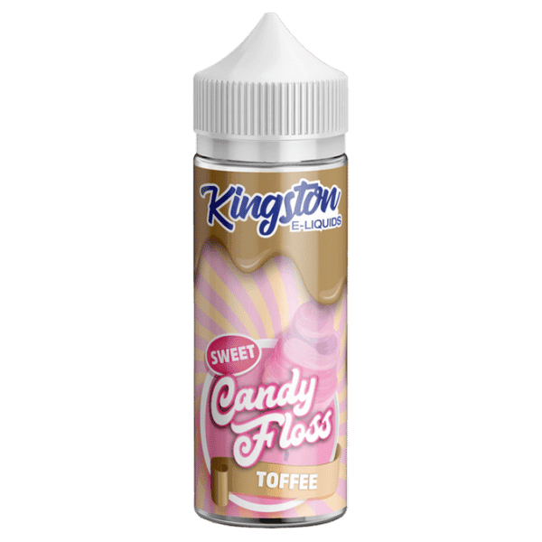 Floss Candy Toffee 100ml Shortfill E Liquid By kingston
