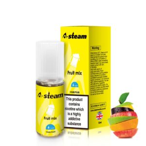 Fruit Mix 10ml E-Liquid By A Steam BOX of 10