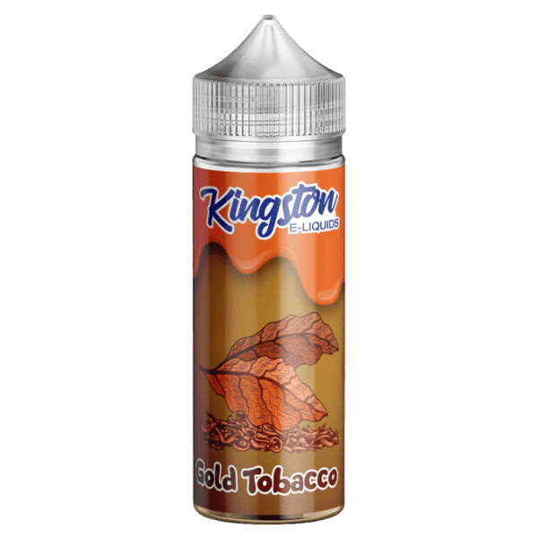 Gold Tobacco 100ml Shortfill E Liquid By kingston